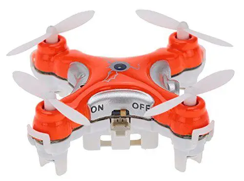 Hobbylan Cheerson CX-10C CX10C Mini 2,4G 4CH 6 Axis Nano RC Квадрокоптер с камерой RTF режим 2(оранжевый