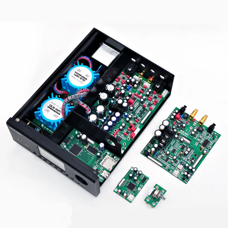 R 081 QLS QA860 AD1955 24bit 192Khz DSD без потерь цифровой HiFi музыкальный плеер усилитель для