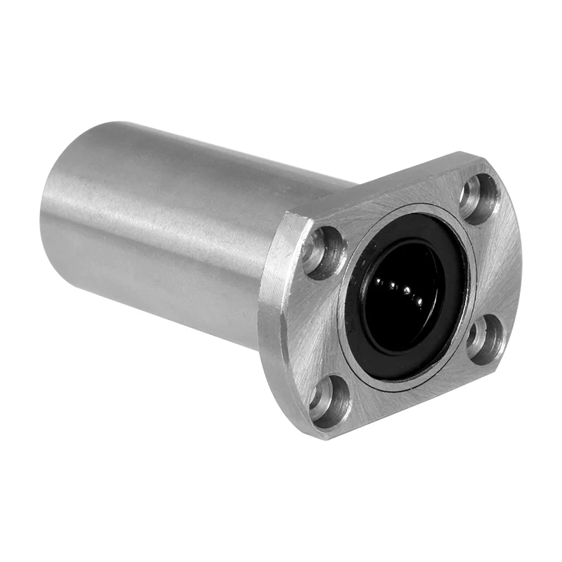6pcs/lot free shipping LMH6UU LMH8UU LMH6LUU LMH8LUU flange linear bearing CNC Linear Bush for 3D printer part linear shaft