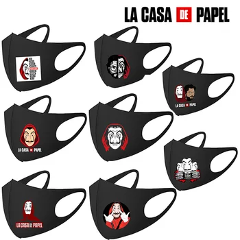 

Salvador Dali Masks Movie The House of Paper La Casa De Papel Cosplay costume Accessories Mask Money Heist Costume