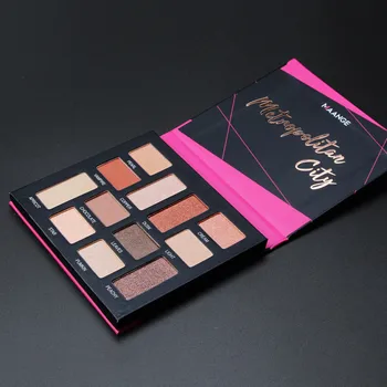 

2019 12 Color glitter eye shadow powder palette 35Color Cosmetic Diamond make up Metallic Smoky & Matte Pearl Light jz0820