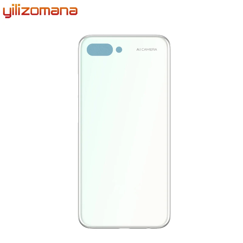 YILIZOMANA задний стеклянный корпус для huawei Honor 10 задняя крышка Запасные части крышка батареи задняя дверь - Цвет: White
