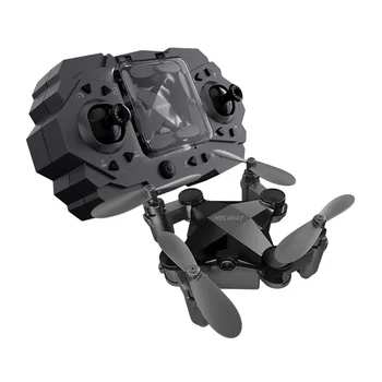 

1 Pc Remote Control Aircraft Four Axis Folding Mini Drone Remote Control Aircraft for Boy Taking Picture Toy