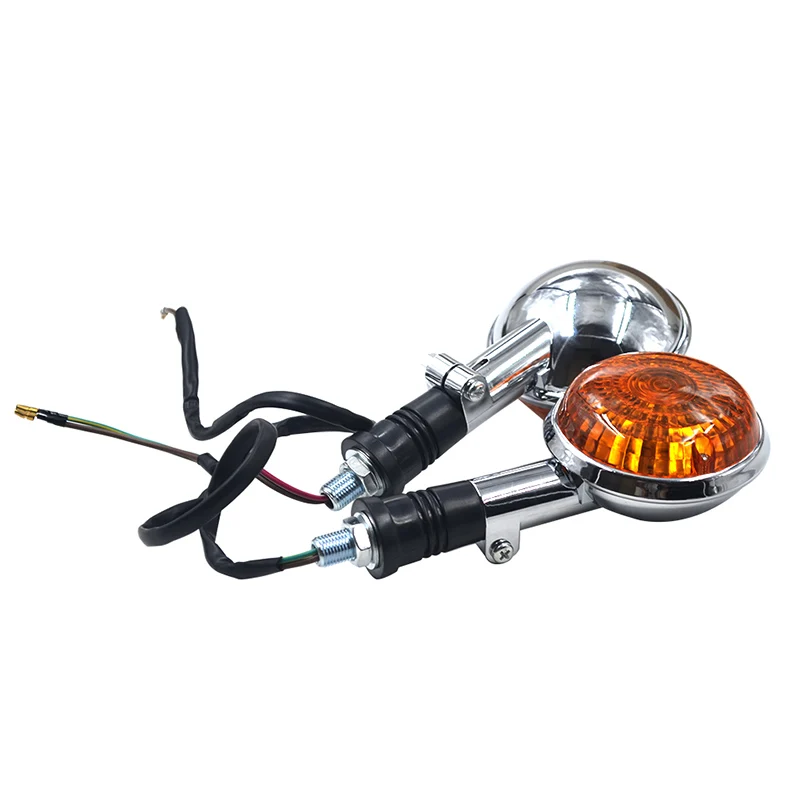 Online Luz de señal de giro para Yamaha Virago XV250 XV535 XV920 XV1000 15 250 535 920 1000 indicador de señal de giro todo el año luz ámbar