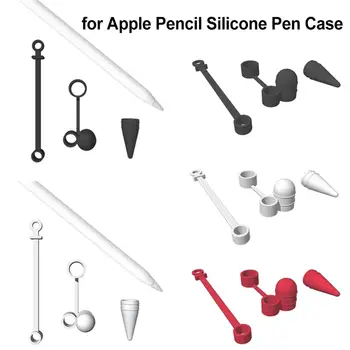 

3Pcs Soft Silicone Stylus Pen Cap Nib Protective Case Kits for Apples Pencil