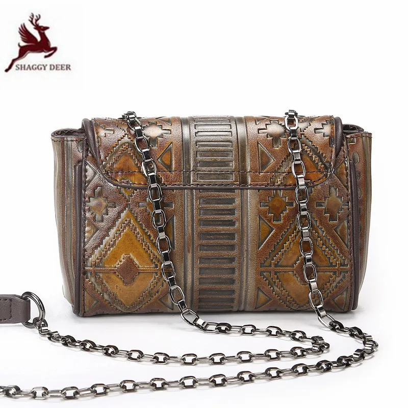 

New style summer single retro ladies bag Simple metal chain fashion banquet vintage PVC quality mini pillow bags
