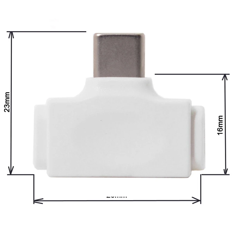 Micro-USB 2,0 и для Apple интерфейс Женский к USB 3,1 type C Мужской адаптер данных 2 в 1 для телефона и планшета