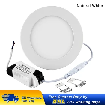 

Ultra Thin LED Panel Light 6W 9W 12W LED Surface Ceiling Downlight Round Ceiling Lamp For Decoration Home Lighting