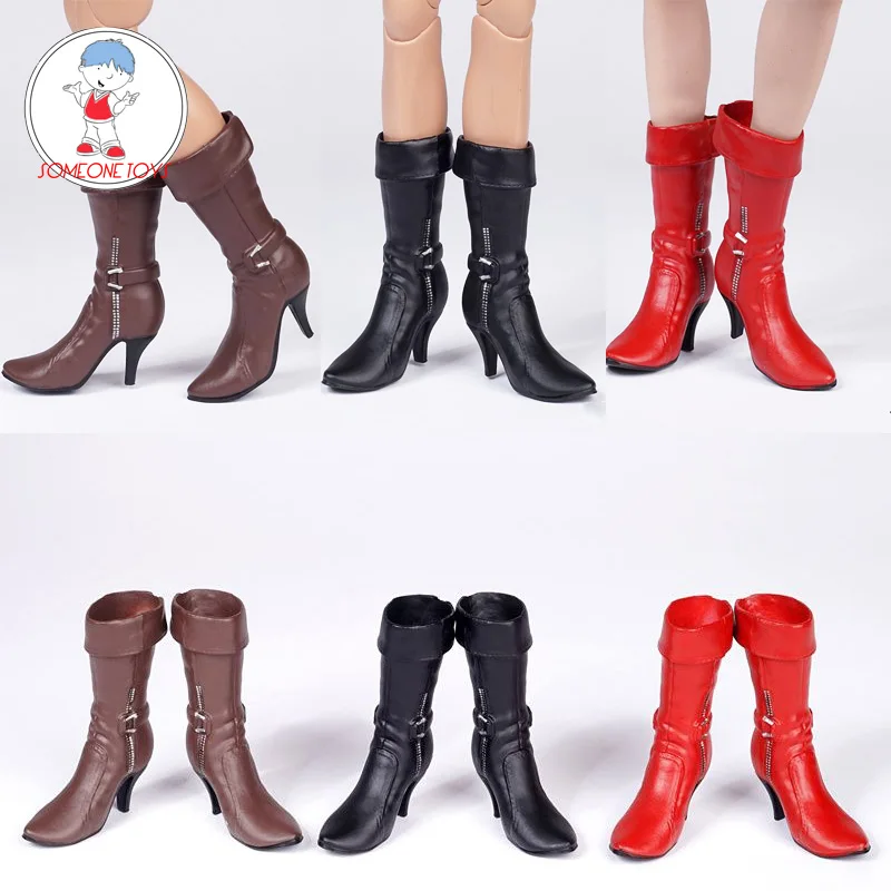 Hot 1/6 Scale Female Women Yellow Martin Boots Shoes Figure VSTOYS 18XG023A Toys 