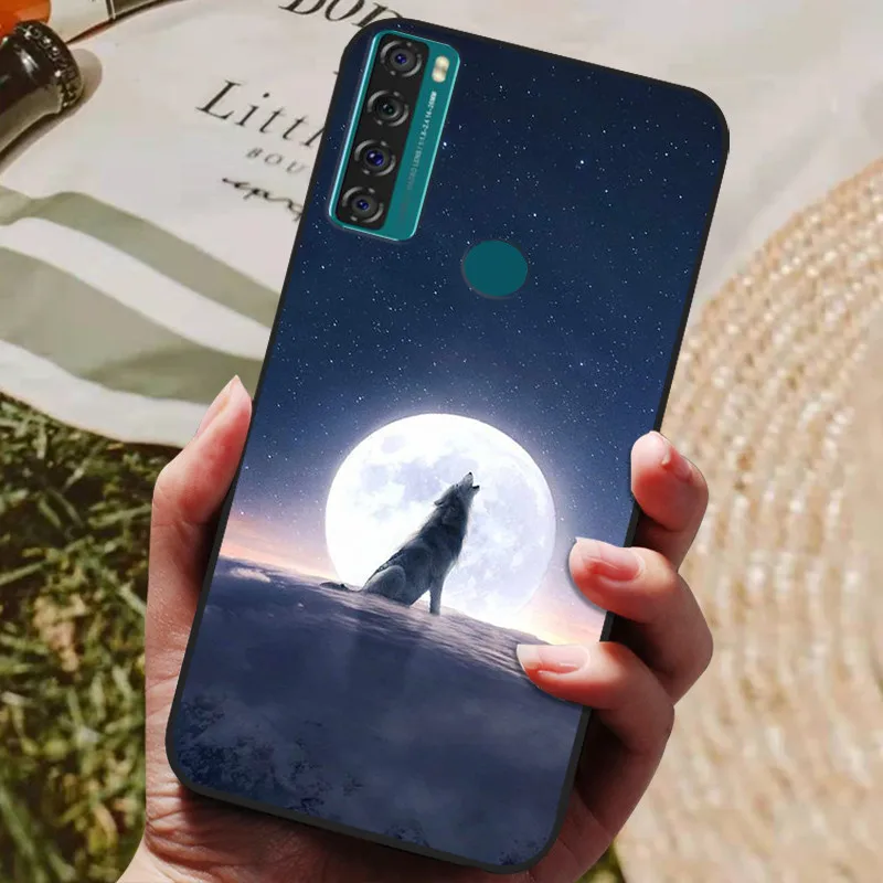 For TCL 20 SE Case Soft Silicone Phone Back Cover For TCL 20 SE TCL20SE TCL20 20SE Cases Coque for TCL 20SE  Fundas bumper Shell designer phone pouch Cases & Covers