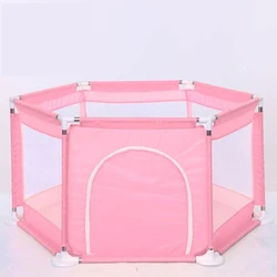 Corralito para bebés y niños pequeños, parque infantil, Arena para niños, PISCINA DE BOLAS, valla de juego de seguridad para niños sin estera, patio de juegos