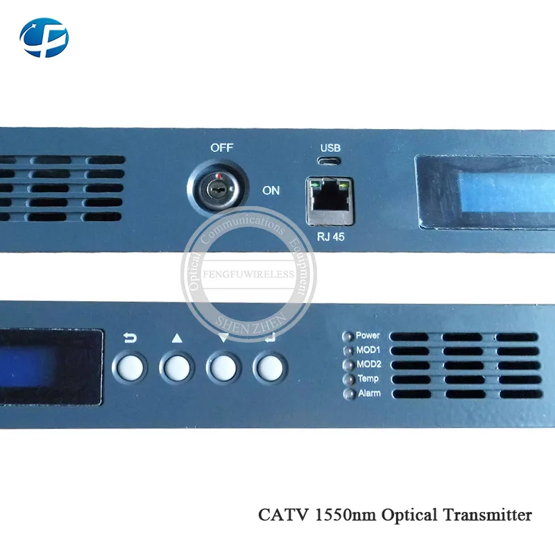 Высокое качество CATV 1550nm 2 мВт 10 мВт прибор для обследования оптико-передатчик, прямая светильник интенсивность модуляции SC/синхронная передача данных, элемент соединения автоматизированной системы управления производством