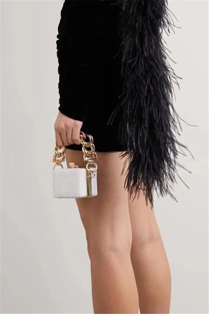 Fashion Luxury Mini Bag Women's New Model Fashion All-match Shoulder Strap Square Sling Bag Retro Shoulder Ladies Crossbody Bag