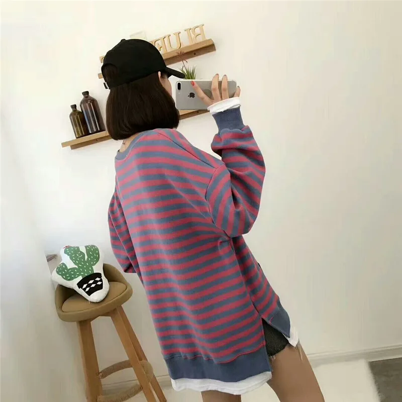 Fashion Women Hoodies 2020 Autumn Long Sleeve Prints Letter Solid color Hoodies Pullovers