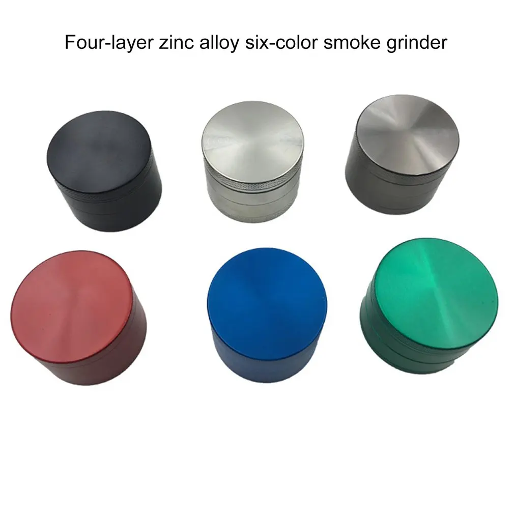 4 слоя измельчитель дробилка для трав и водорослей металлический курить