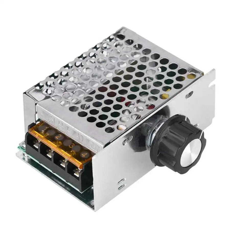 

4000W Voltage Regulator AC Voltage Regulator 220V Dimmer Electric Motor Speed Temperature Controller Voltage Controller