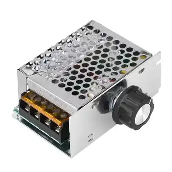 

4000W Voltage Regulator AC Voltage Regulator 220V Dimmer Electric Motor Speed Temperature Controller Voltage Controller