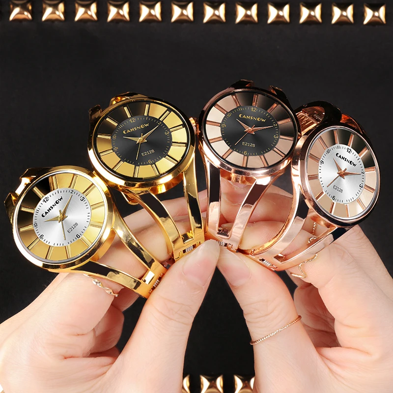

2019 Women's Watches Fashion Quartz Watch Ladies Luxury Big Dial Wrist Watch Female Clock Relogio Feminino