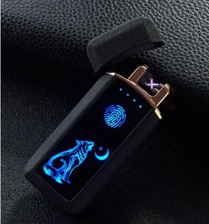 Plasma Lighter Electronic Lighter Cigarette Lighter For Smoking Usb Charge Double Arc - Цвет: No.19