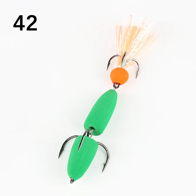W.P.E New Fishing Lure 1pcs M Swim Bait Soft Lure High Density Foam Lure Fishing Tackle Multicolor Bass Artificial Lure Wobblers 42