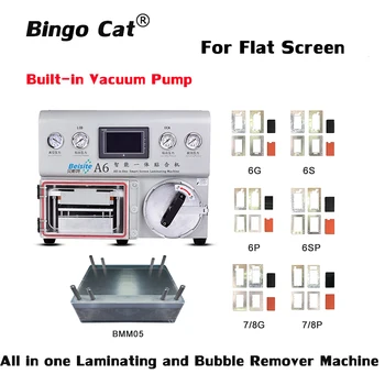 

Novecel A6 All in One LCD Screen Laminator Laminating Bubble Remover Machine for Mobile iPhone Flat Screen Refurbish YMJ Mold