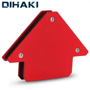 

25LBS Soldering Locator Welding Positioner Welding Magnets Holder Steel Strong Magnetic Welding Accessories 45/90/135 Degree