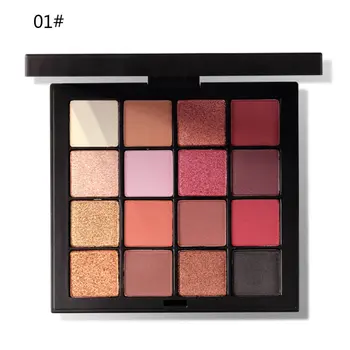 

Eyeshadow Cosmetics 16 Color Professional Nude Eyeshadow Palette Makeup Matte Make Up Glitter Eyeshadow For Beginner