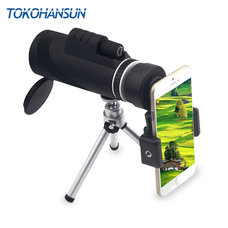 Универсальный 40X Оптическое стекло Zoom Telescope телефото мобильный телефон камера