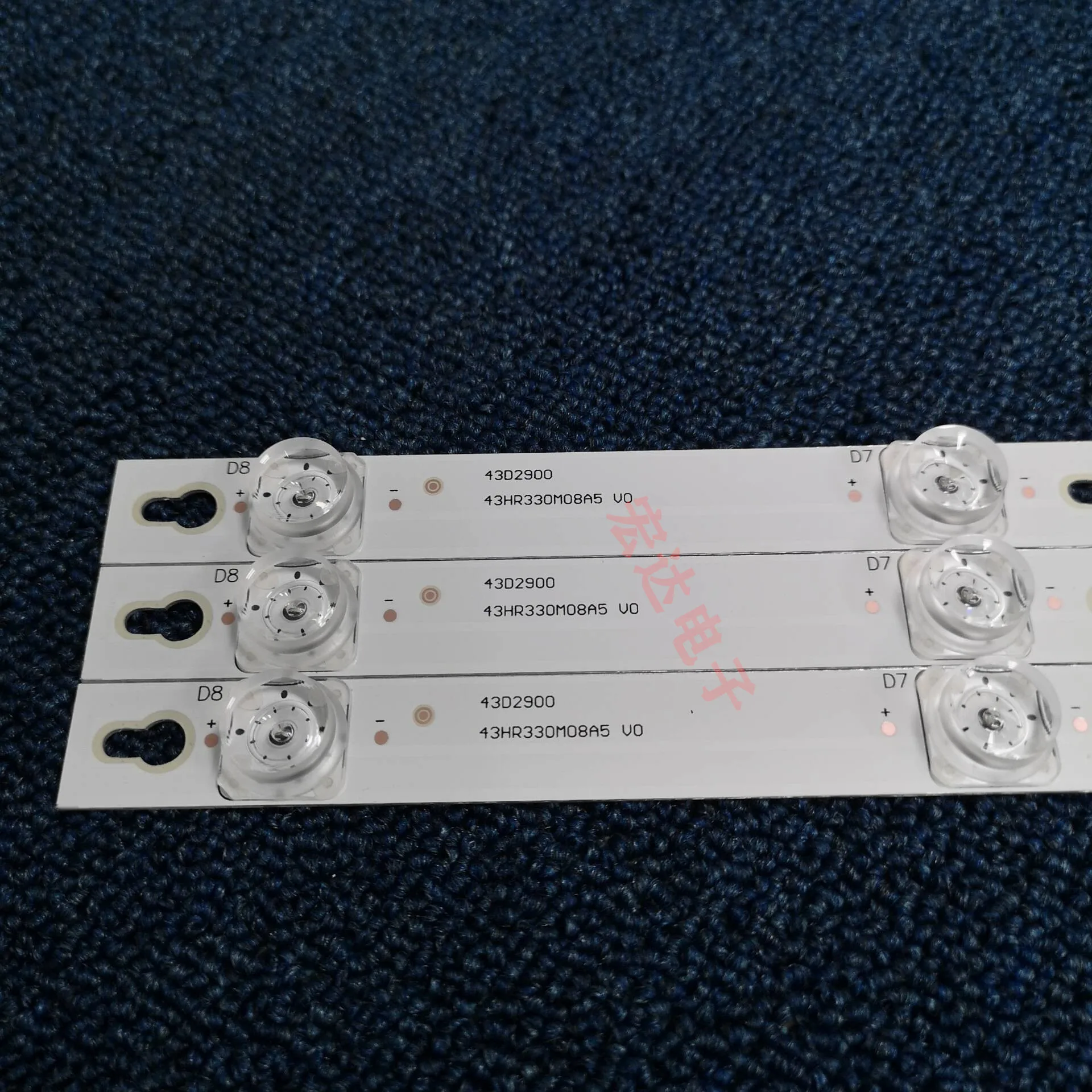 TCL D43A810 U43P6046 светодиодная подсветка L43P1 F 4C LB4308 ZM02J TOT_43D2900_3X8_3030C_d6t 2d1_4S1PX2 Rev.V2 ТВ 8