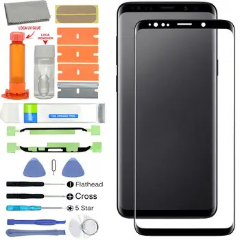 

Replacement Front Outer Glass Screen Lens UV Glue Kits for Samsung Galaxy Note 9