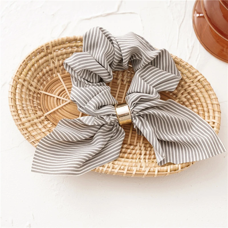 Fashion Scrunchier for Woman Elastic Hairband Knot Scrunchy Girls Hair Accessories Christmas Headbans Pleated Headband Scrunchie flapper headband