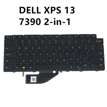 

US keyboard for Dell XPS 13 7390 2-in-1 English Language black with backlight 04J7RW NSK-ET0BC PK132C91A00 4J7RW original