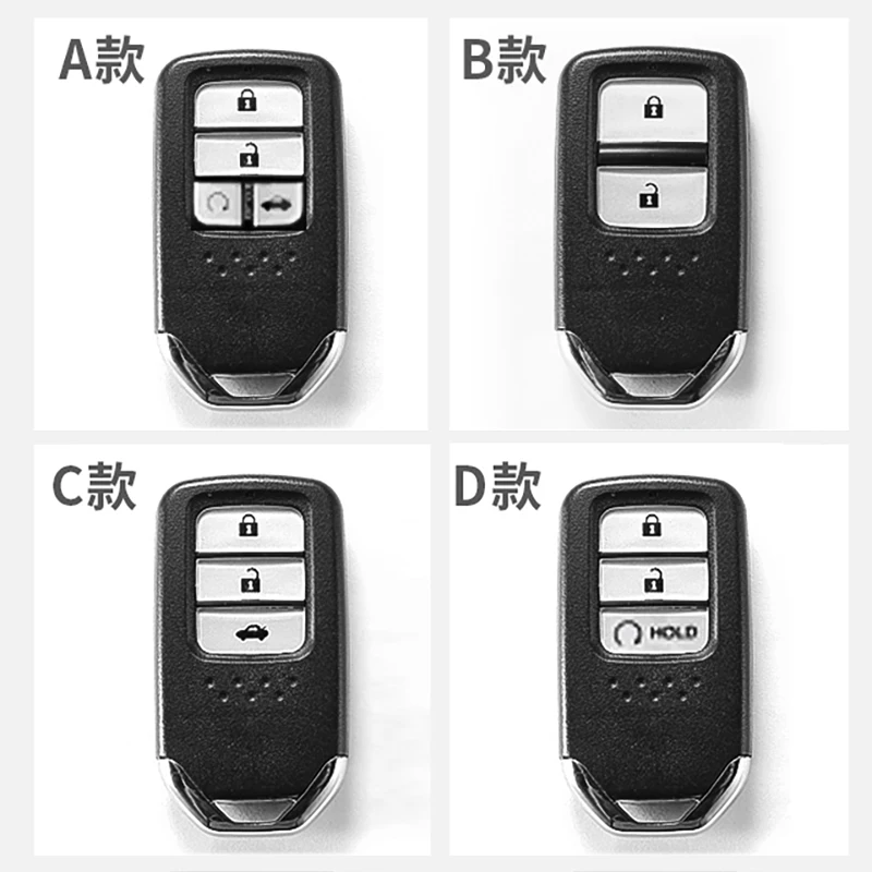 Borsa di copertura della cassa chiave dell'automobile del TPU del cromo di alta qualità adatta per Honda tutti i modelli chiave Shell Protector portachiavi accessori Auto - H20a7c0b8a74345d8bcb50b78dc2b6147S