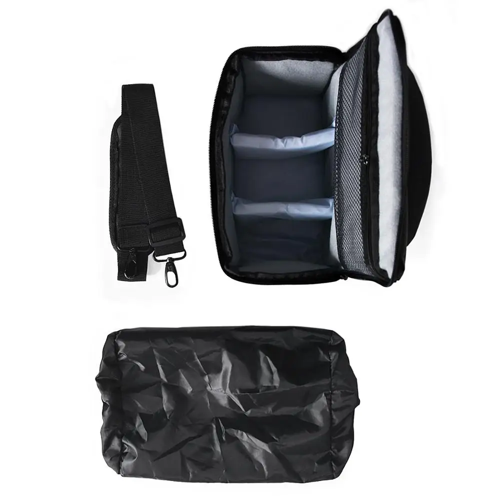 Fusitu Водонепроницаемая нейлоновая наплечная сумка для камеры DSLR видеокамера сумка для Canon Nikon sony Объектив Сумка водонепроницаемая фотография