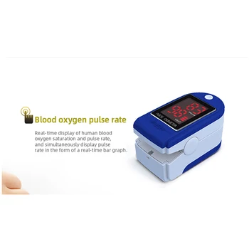 

Digital Finger-Clip Pulse Oximeter Blood Oxygen Portable Heart Rate Meter Health Electronic Model Health Care dropshipping