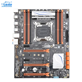 

JINGSHA X99 Lga 2011-3Motherboard X99 Chipset Support Intel Xeon E5-2678v3 / 2669v3 / 2649v3 / 2629v3 / 2696v3 And DDR3 ECC REG
