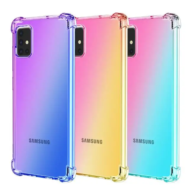 Для Samsung Galaxy A91 чехол силиконовый ударопрочный защита подушка безопасности