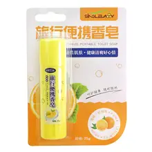 Портативный Craetive небольшой ароматический мыло палочка для мытья рук чистый путешествия Кемпинг Инструмент питания 72XF