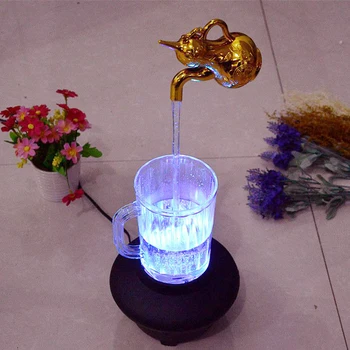 

Magic Faucet Lamp Suspended Faucet 220V Plastic Injection Molding Decorative Light LED Hanging Ornaments EU Plug