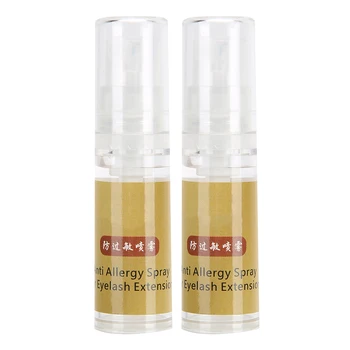 

2pcs 20ml Eyelash Extension Grafting Anti-Allergy Spray Moisturizing Repairing Spray