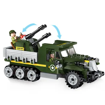 

Models Building Toy Enlighten 1710 Military Series Air Ground Battle 438pcs Building Blocks Compatible Toys & Hobbies