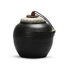 1 шт керамический s чай Caddies чай культура хранения бутылки Ретро банка для хранения керамические чайные конфеты для соли, для приправ контейнер для закусок