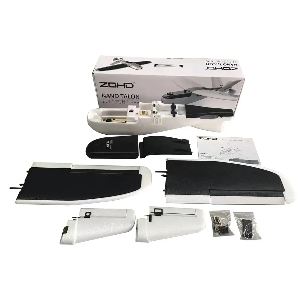 

HOT ZOHD Nano Talon 860mm Wingspan Detachable V-Tail EPP FPV RC Plane Aircraft PNP Remote Control Model Outdoor Toys