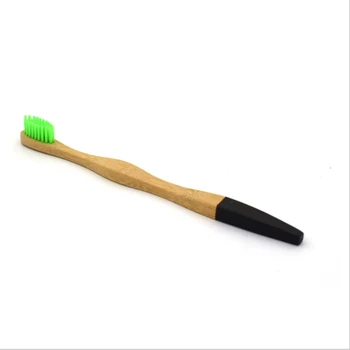 

1138 2pcs Bamboo toothbrush hotel bamboo charcoal bamboo toothbrush