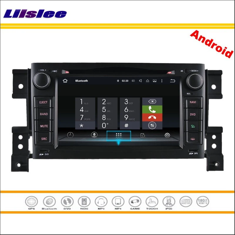 Автомобильный Android мультимедийный для Suzuki Geand Vitara стерео радио CD DVD плеер GPS