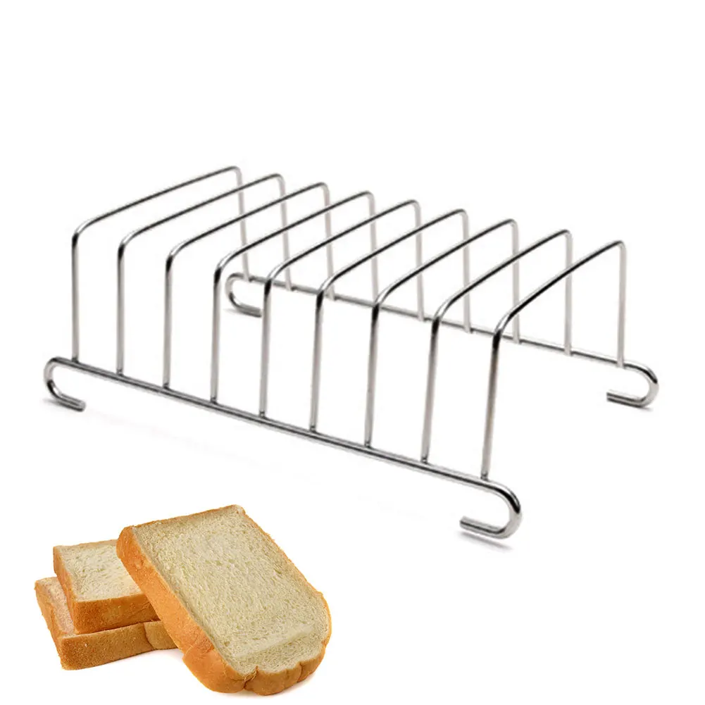 

Stainless Steel Outdoor Cooling Grid Portable Kitchen Cookie Restaurant Tool Bread Rack Food Rectangle Air Fryer Accessories