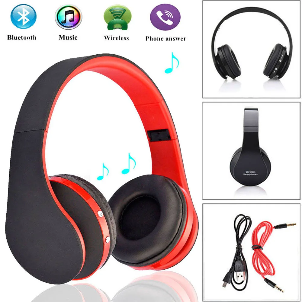 NX 8252 Professional Foldable Blutooth Casque Audio gaming Headset Wireless Headphone Big Earphone With Mic for phone computer