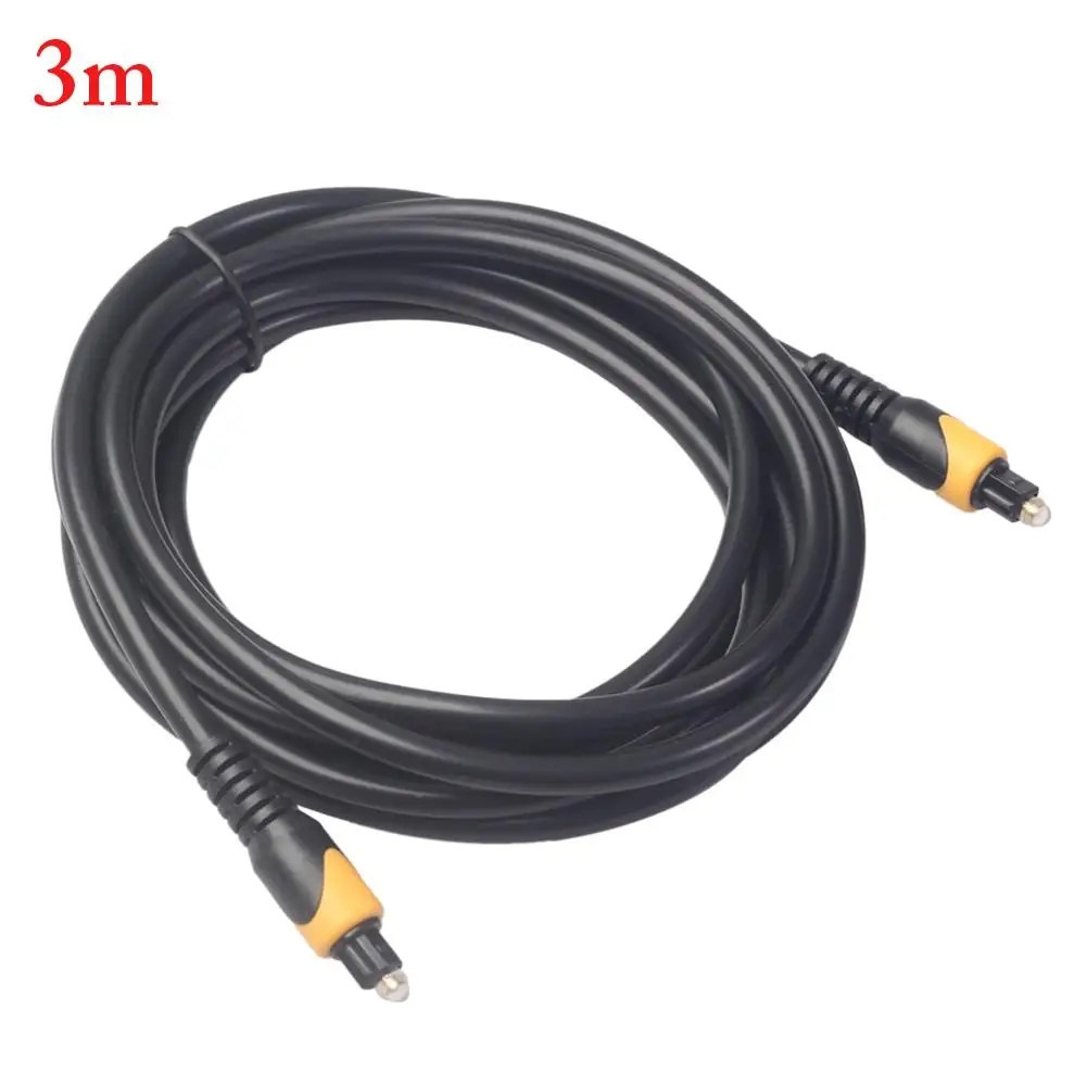 Прочный Toslink HD цифровой оптический аудио кабель SPDIF цифровой коаксиальный кабель позолоченный MD DVD волоконный кабель 1 м 2 м 3 м 5 м - Цвет: 3m