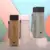 1pc 500ml Прозрачная Квадратная Пластичная Штейновая Чашка Воды Напольная Холодная Чашка Водных Видов Спорта Сока с портативной чашкой Воды веревочки молока