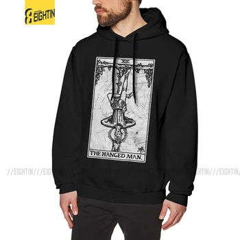 

Hoodies Man The Hanged Man Tarot Card Major Arcana Fortune Telling Occult 100% Cotton Hooded Sweatshirts Present Hoodie Shirt